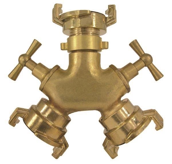 MS GEKA Zweiwegehahn 1/2" bis 1 1/4"